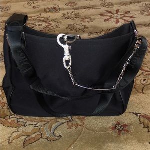 Black Dior bag